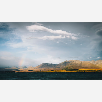 Stormy Lake Tekapo
